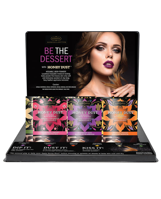 Kama Sutra Honey Dust Display - 1 oz Display of 12