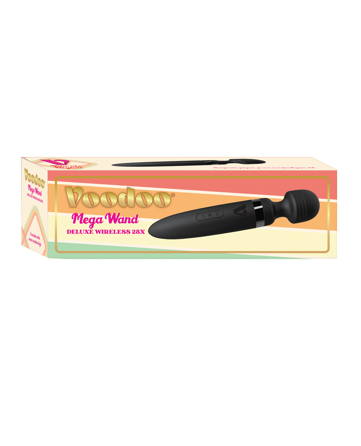Voodoo Deluxe Mega Wand 28X - Black