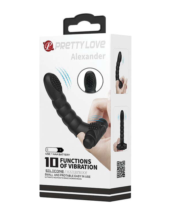 Pretty Love Alexander Finger Vibe - Black