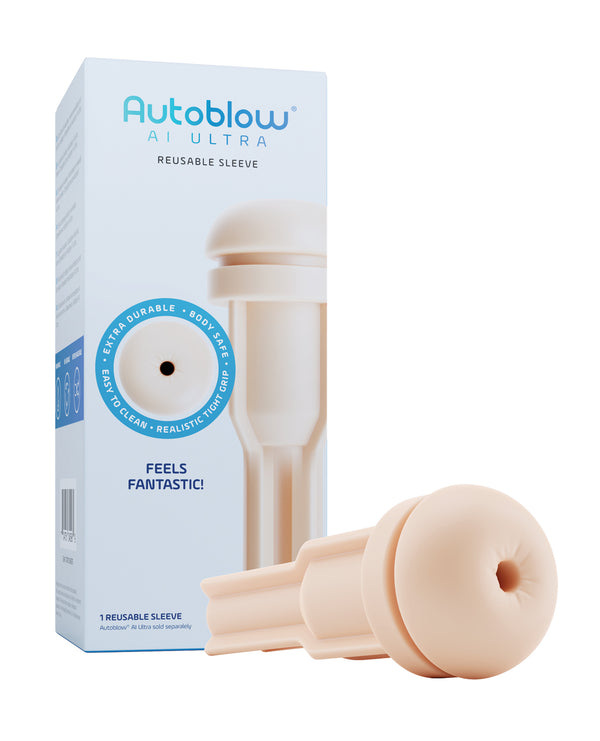 Autoblow AI Ultra Anus Sleeve - Beige