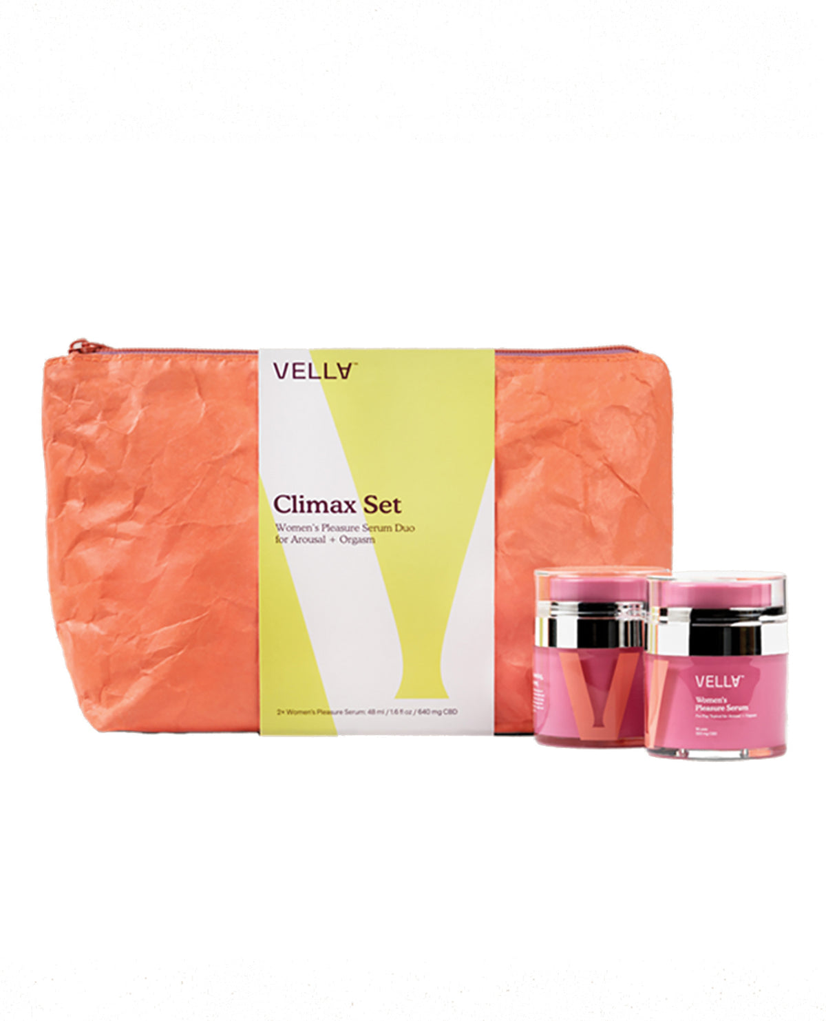 Vella Climax Set CBD Women's Pleasure Serum - 2 Jar Gift Set
