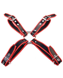 Rouge Chest Harness Large - Black/Red