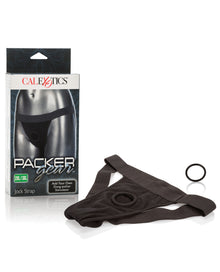  Packer Gear Jock Strap 2XL/3XL - Black