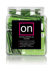  ON Hemp Oil Infused Female Arousal Oil - Tub of 75 Single Use Ampoule