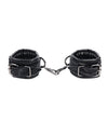 Sportsheets Velvet Noir Handcuffs - Black