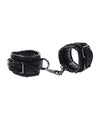 Sportsheets Velvet Noir Handcuffs - Black