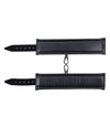 Sportsheets Velvet Noir Handcuffs - Black