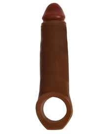  Curve Toys Jock Enhancer 2" Extender w/Ball Strap - Chocolate