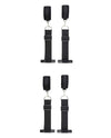 Shots Ouch Door Restraint Kit - Black