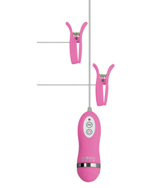  GigaLuv Vibro Clamps - 10 Functions Pink