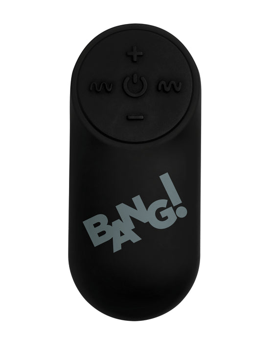 Bang! Vibrating Bullet w/ Remote Control - Blue