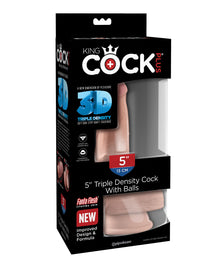  King Cock Plus 5" Triple Density w/Balls
