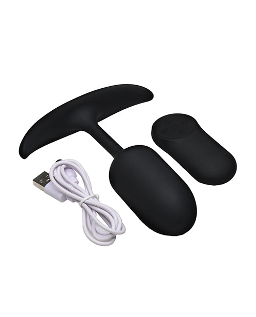 Heavy Hitters - Vibrating Weighted Silicone Anal Plug - Medium