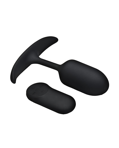 Heavy Hitters - Vibrating Weighted Silicone Anal Plug - Medium