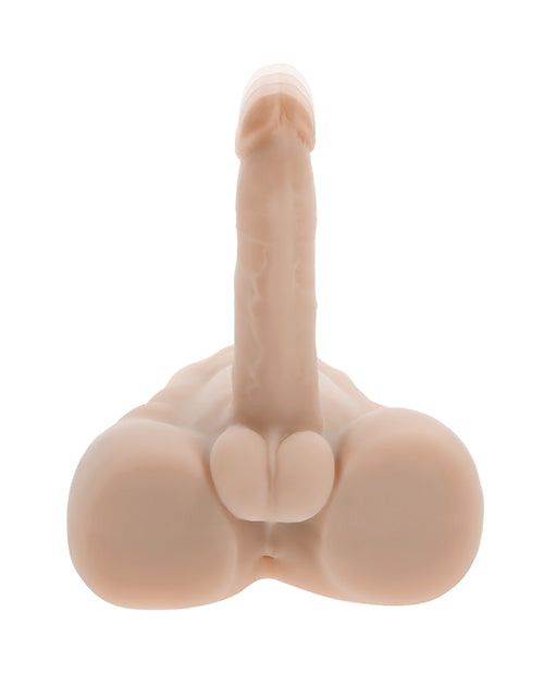 Evolved Easy Rider Thrusting & Vibrating Life-Like Dildo - Light