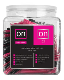  ON for Her Arousal Gel Single Use Ampule Tub - Original & Ice Tub of 75