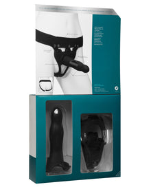  Body Extensions Be Daring 2 Piece Strap On Set - Black