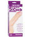 Vac-U-Lock 5" Realistic - White