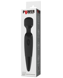  Pretty Love Power Wand Vibrator - Black