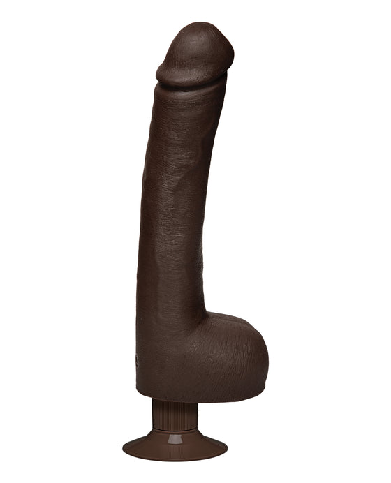 Signature Cocks ULTRASKYN 12" Cock Vibrating w/ Vac-U-Lock Suction Cup - Safaree Samuels Anaconda