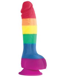  Colours Pride Edition 6" Dong w/Suction Cup