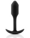 b-Vibe Weighted Snug Plug 1 - 55 g Black