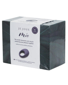  Je Joue Mio Cock Ring w/Five Vibrations - Purple