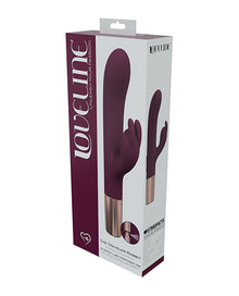  Shots Loveline Traveler Rabbit Vibrator - Burgundy