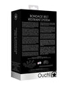 Shots Ouch Bondage Belt Restraint System - Black