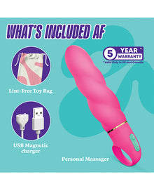  Aria - Amazing AF 2.0 - Rechargeable Vibe - Fuchsia