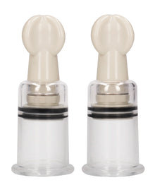  Shots Pumped Nipple Suction Set - Medium Clear
