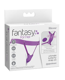  Fantasy For Her Ultimate Butterfly Strap On - Purple