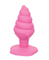 Naughty Bits Yum Bum Ice Cream Cone Butt Plug - Pink