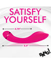 Bang! G-Spot Silicone Vibrator - Pink
