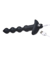 Bang! 28X Vibrating Silicone Anal Beads w/Remote Control - Black