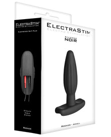  ElectraStim Accessory - Silicone Noir Rocker Butt Plug - Small