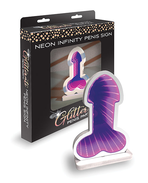 Glitterati Infinity Penis LED Light