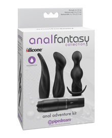  Anal Fantasy Collection Anal Adventure Kit - Black