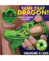 Creature Cocks Dragon Tamer Silicone Stroker - Green