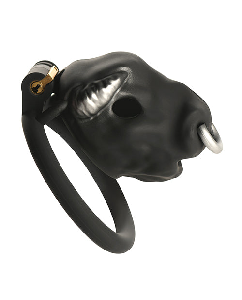Master Series Bull Chastity Cage - Black