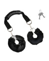 Master Series Furry Handcuffs w/Handle