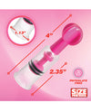 Size Matters MAXtwist Clit & Nipple Triple Sucker Set - Pink