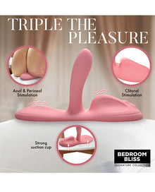  Bedroom Bliss Vibrating Silicone Grinder w/Remote