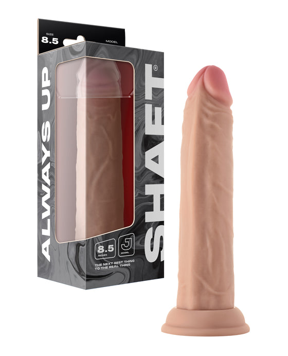 Shaft Model J Flexskin Liquid Silicone 8.5" Dong - Pine