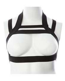  Gender Fluid Majesty Harness - XL-XXXL Black