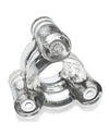 Oxballs Buzz Squeeze Ballstretcher Vibe - Clear