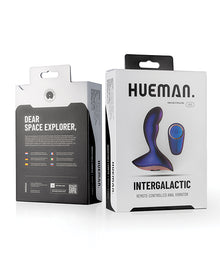  Hueman Intergalactic Anal Vibrator - Purple