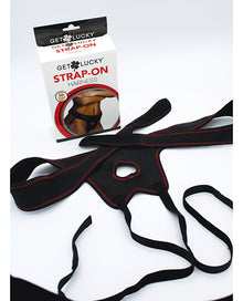  Get Lucky Strap On Harness - Black