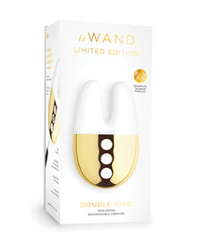  Le Wand Double Vibe - White Gold