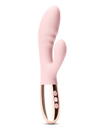  NO ETA Le Wand BLEND Double Motor Rabbit Rechargeable Vibrator - Rose Gold